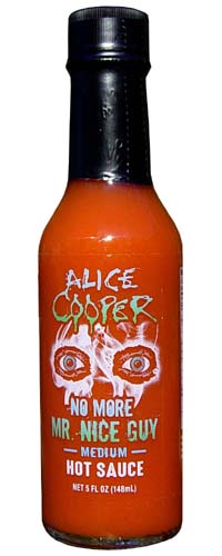 Alice Cooper No More Mister Nice Guy Hot Sauce