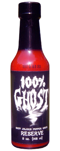 100% Ghost Bhut Jolokia Pepper Sauce