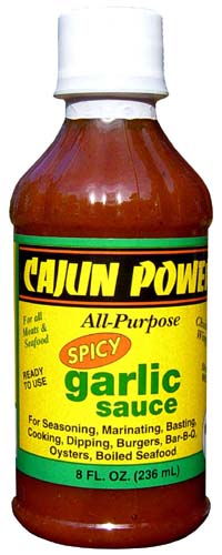 Cajun Power All Purpose Spicy Garlic Sauce