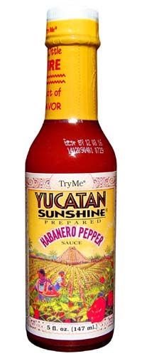 Yucatan Sunshine Habanero Sauce