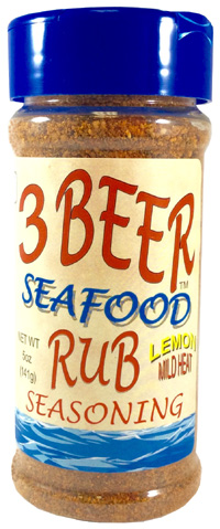 3 Beer Seafood Rub Seasoning