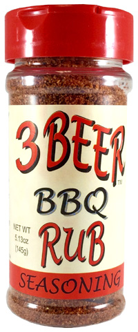 3 Beer BBQ Rub Seasoning