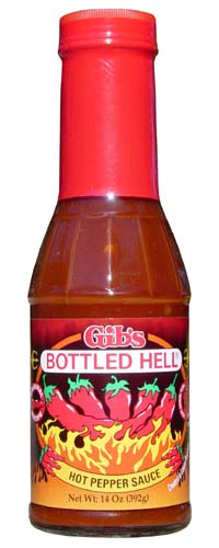 Gib’s Bottled Hell Hot Pepper Sauce
