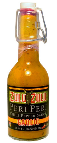 Zulu Zulu Peri Peri Garlic Pepper Sauce
