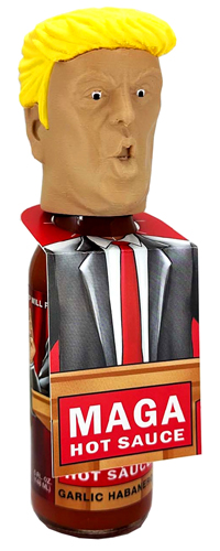 Trump MAGA Garlic Habanero Hot Sauce } hot sauce | Hot Sauce Mall